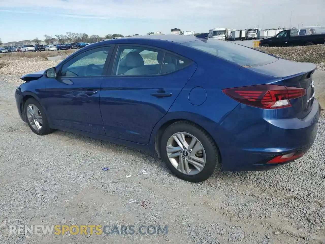 2 Photograph of a damaged car 5NPD84LF7LH574152 HYUNDAI ELANTRA 2020