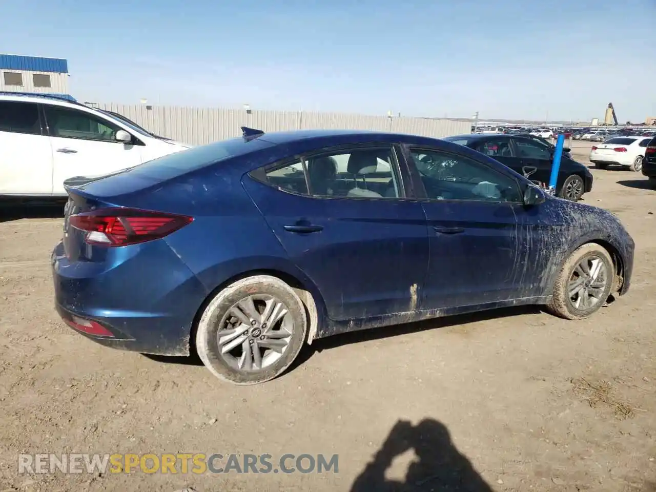 3 Photograph of a damaged car 5NPD84LF7LH578069 HYUNDAI ELANTRA 2020