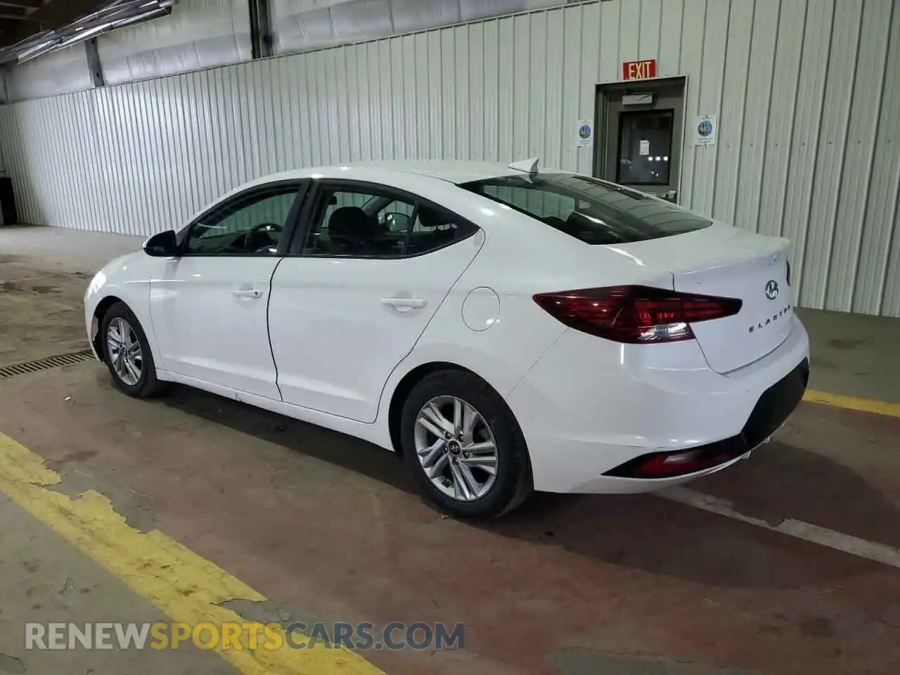 2 Photograph of a damaged car 5NPD84LF7LH583675 HYUNDAI ELANTRA 2020