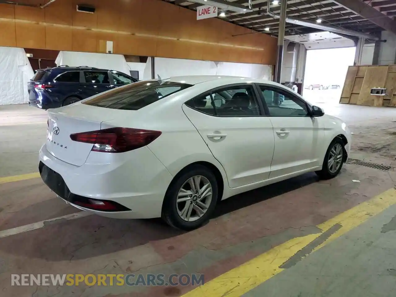 3 Photograph of a damaged car 5NPD84LF7LH583675 HYUNDAI ELANTRA 2020