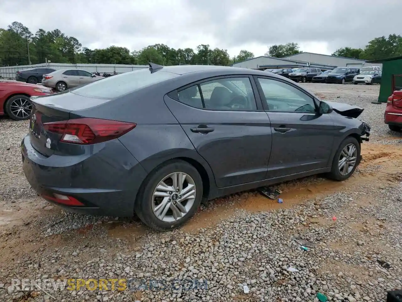 3 Photograph of a damaged car 5NPD84LF7LH587631 HYUNDAI ELANTRA 2020