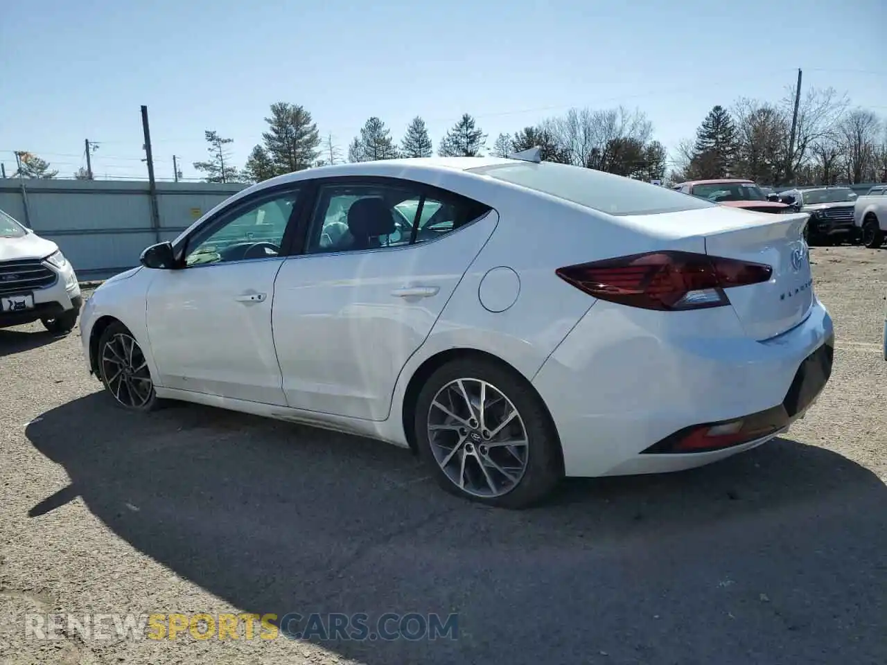 2 Photograph of a damaged car 5NPD84LF7LH597124 HYUNDAI ELANTRA 2020