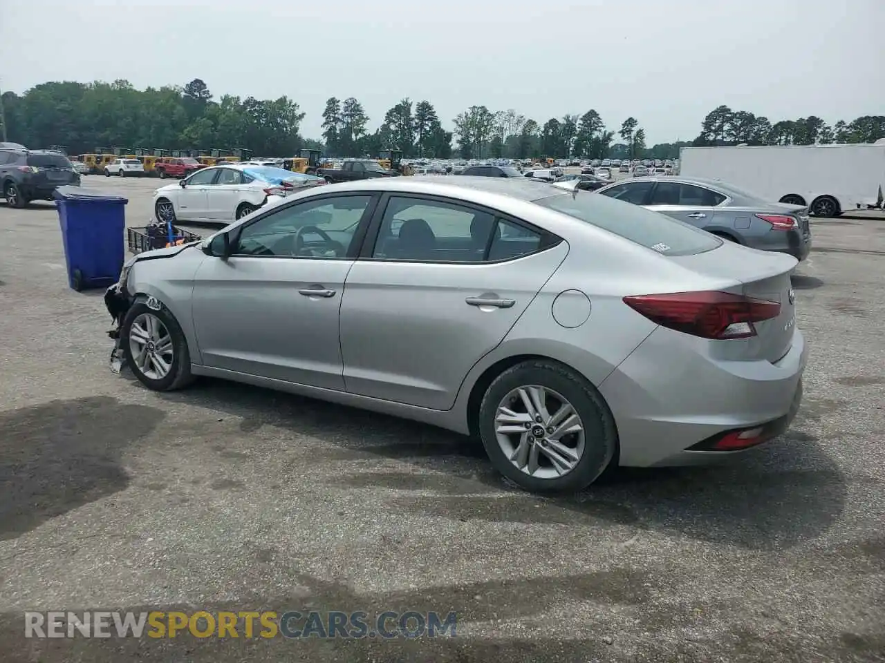2 fotografías del automóvil dañado 5NPD84LF7LH598578 HYUNDAI ELANTRA 2020