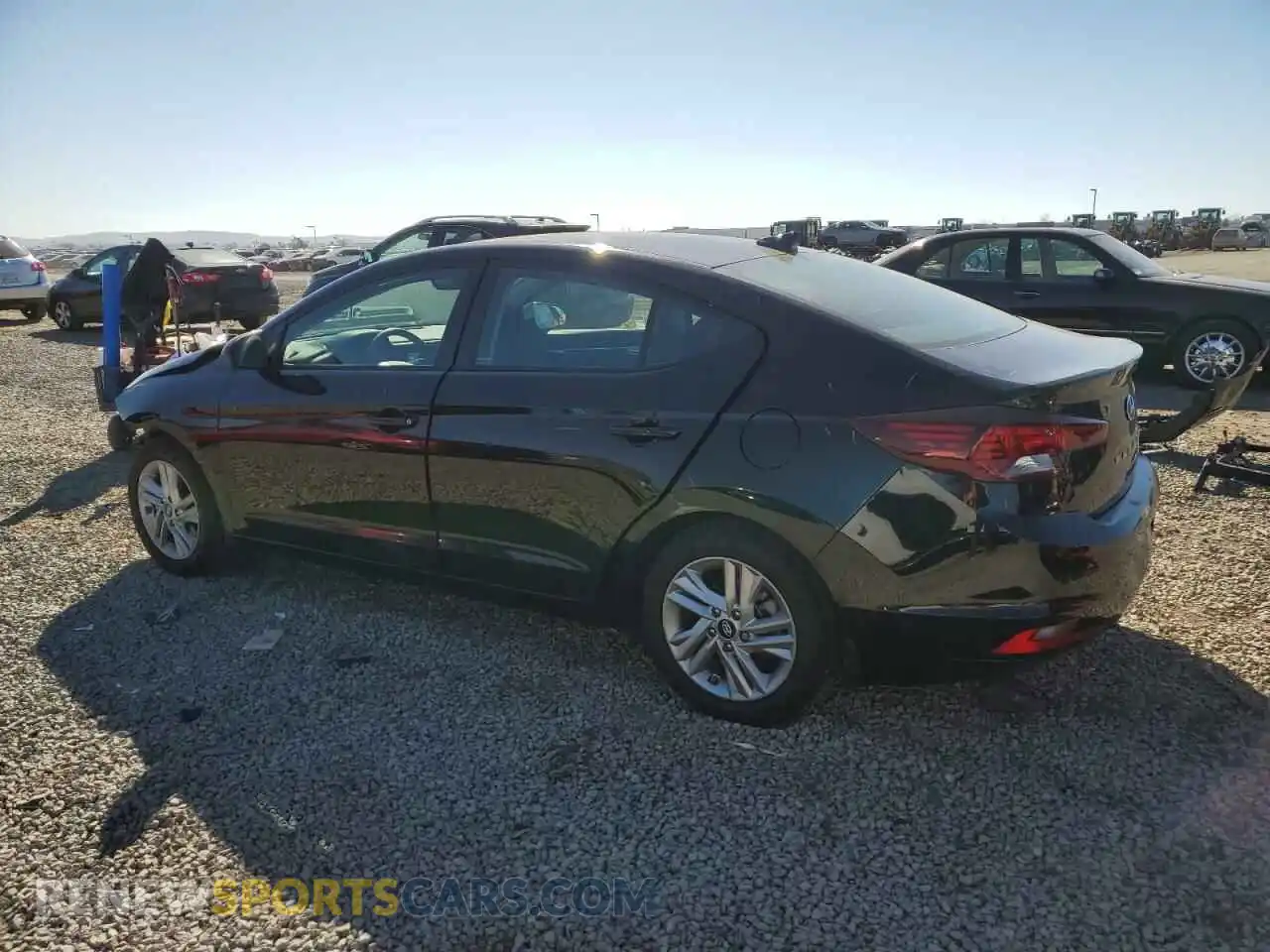 2 Photograph of a damaged car 5NPD84LF7LH600166 HYUNDAI ELANTRA 2020