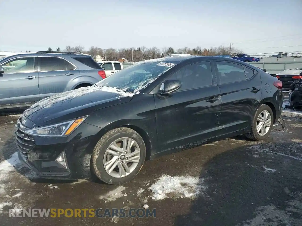 1 Photograph of a damaged car 5NPD84LF7LH600751 HYUNDAI ELANTRA 2020