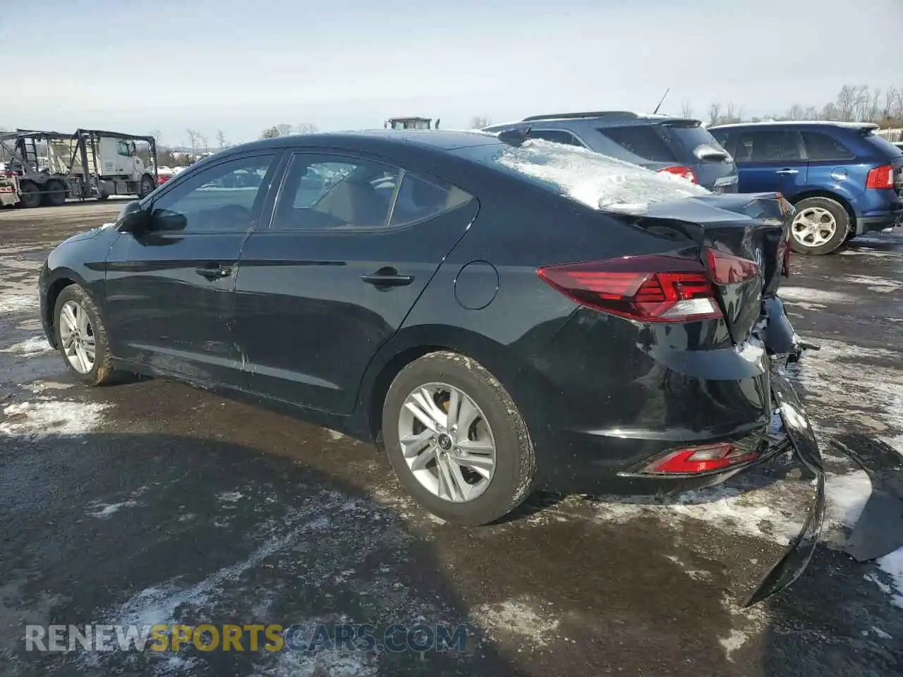 2 Photograph of a damaged car 5NPD84LF7LH600751 HYUNDAI ELANTRA 2020