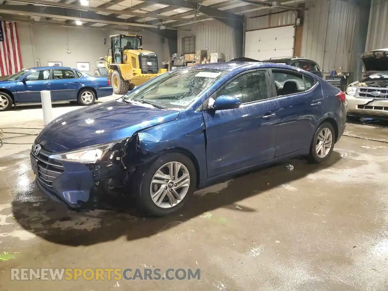 1 Photograph of a damaged car 5NPD84LF7LH620577 HYUNDAI ELANTRA 2020