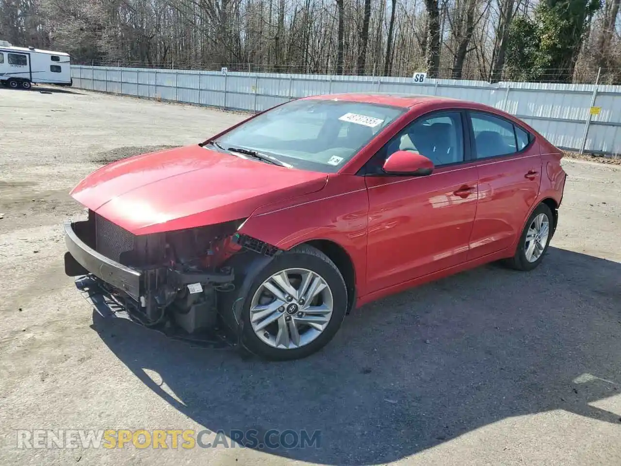 1 Фотография поврежденного автомобиля 5NPD84LF7LH621714 HYUNDAI ELANTRA 2020