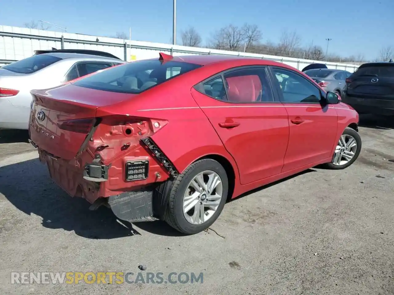 3 Фотография поврежденного автомобиля 5NPD84LF7LH621714 HYUNDAI ELANTRA 2020