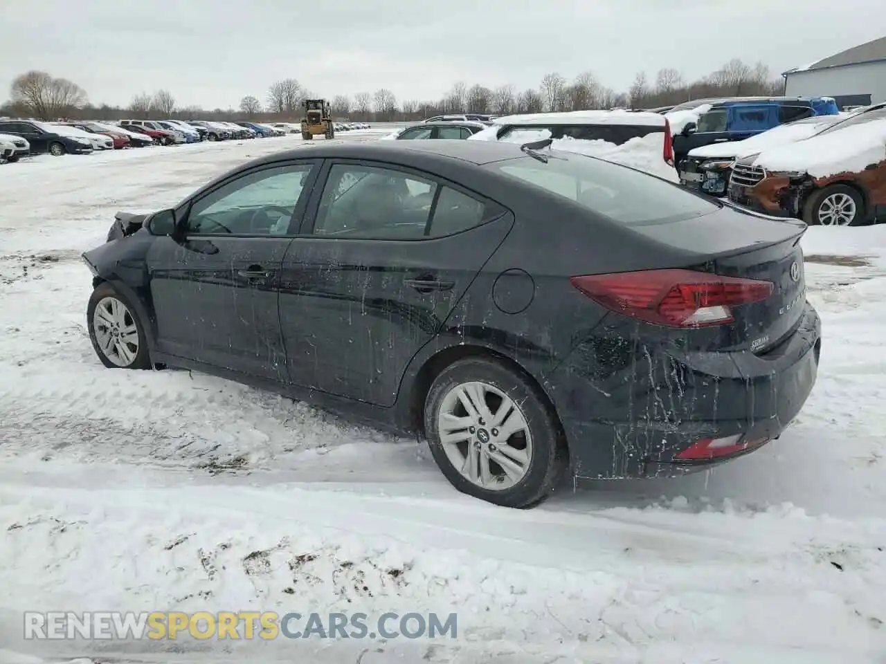 2 Photograph of a damaged car 5NPD84LF7LH623026 HYUNDAI ELANTRA 2020