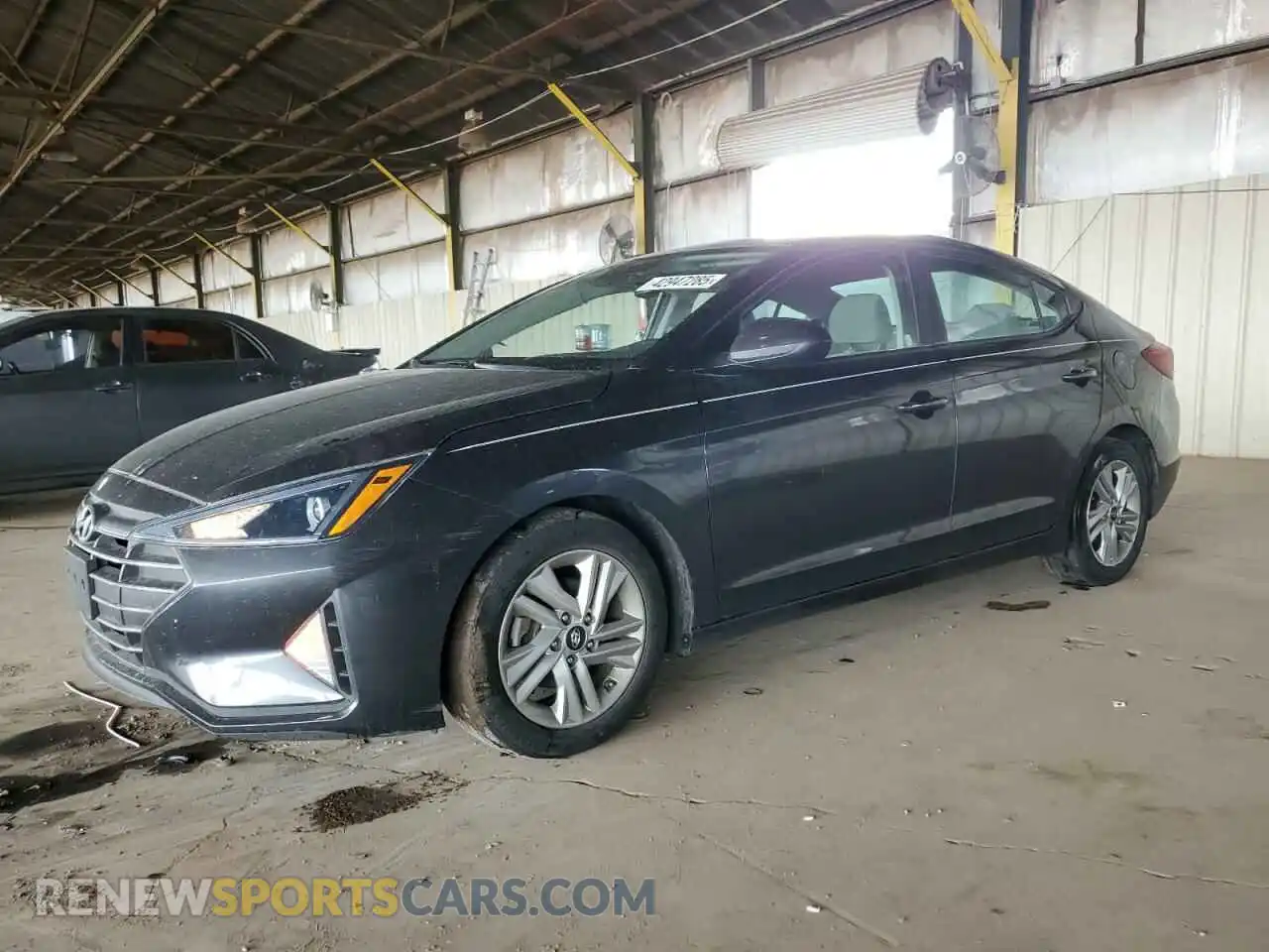 1 Photograph of a damaged car 5NPD84LF7LH623687 HYUNDAI ELANTRA 2020