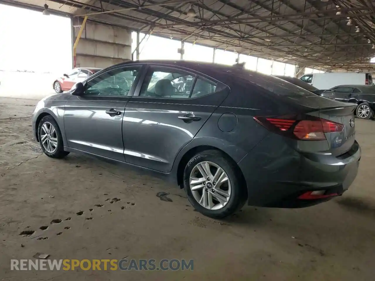 2 Photograph of a damaged car 5NPD84LF7LH623687 HYUNDAI ELANTRA 2020