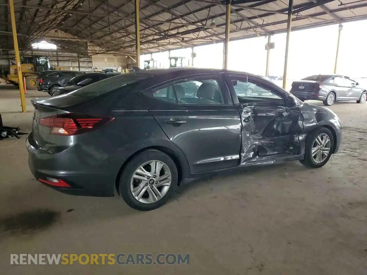 3 Photograph of a damaged car 5NPD84LF7LH623687 HYUNDAI ELANTRA 2020