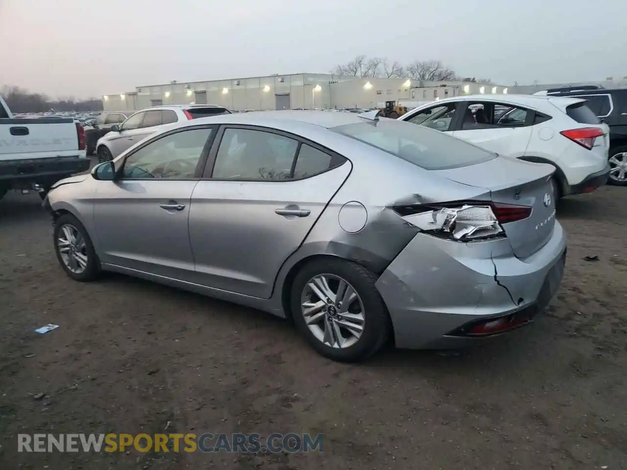 2 Photograph of a damaged car 5NPD84LF7LH630946 HYUNDAI ELANTRA 2020