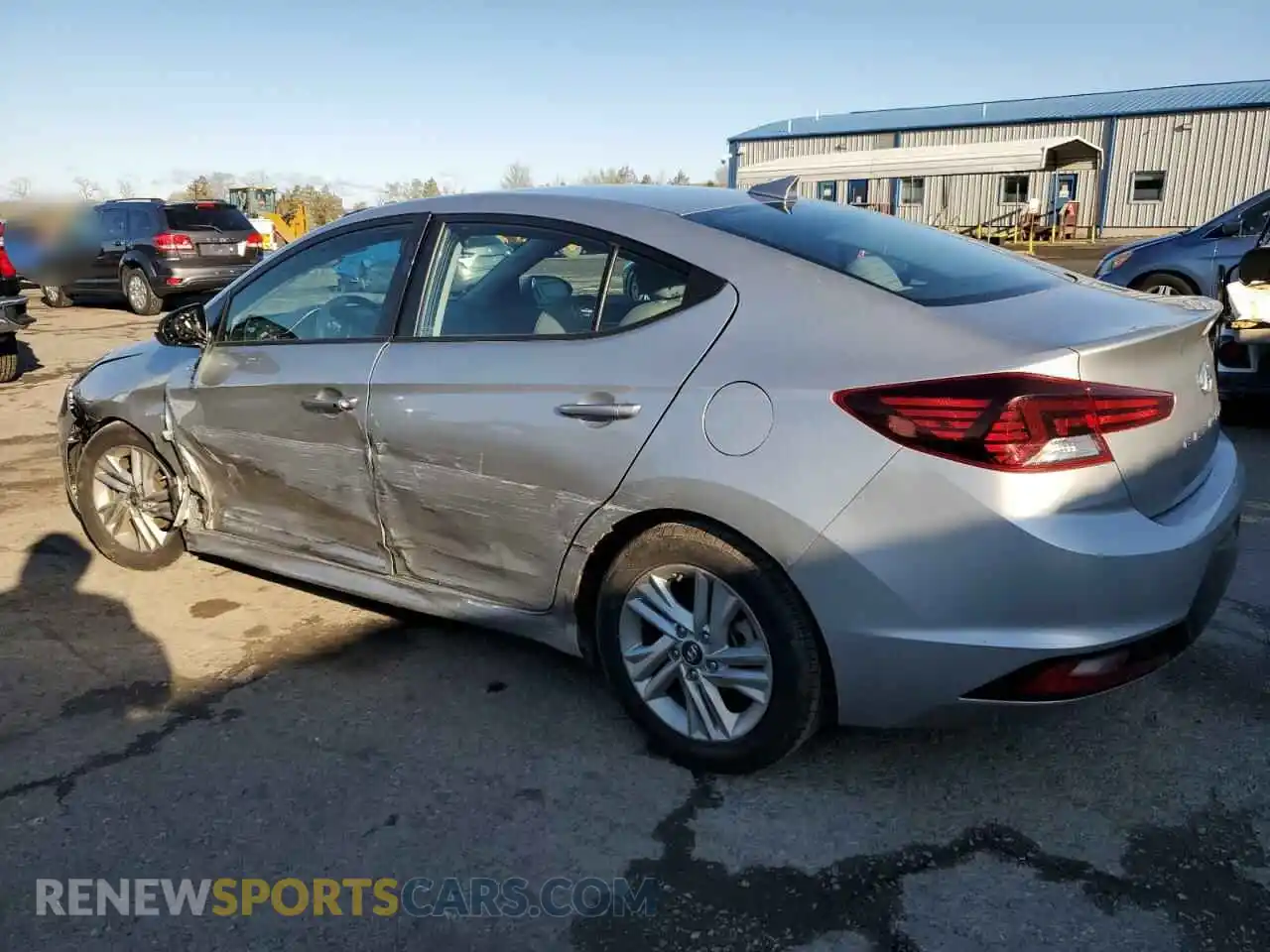 2 Photograph of a damaged car 5NPD84LF7LH631059 HYUNDAI ELANTRA 2020