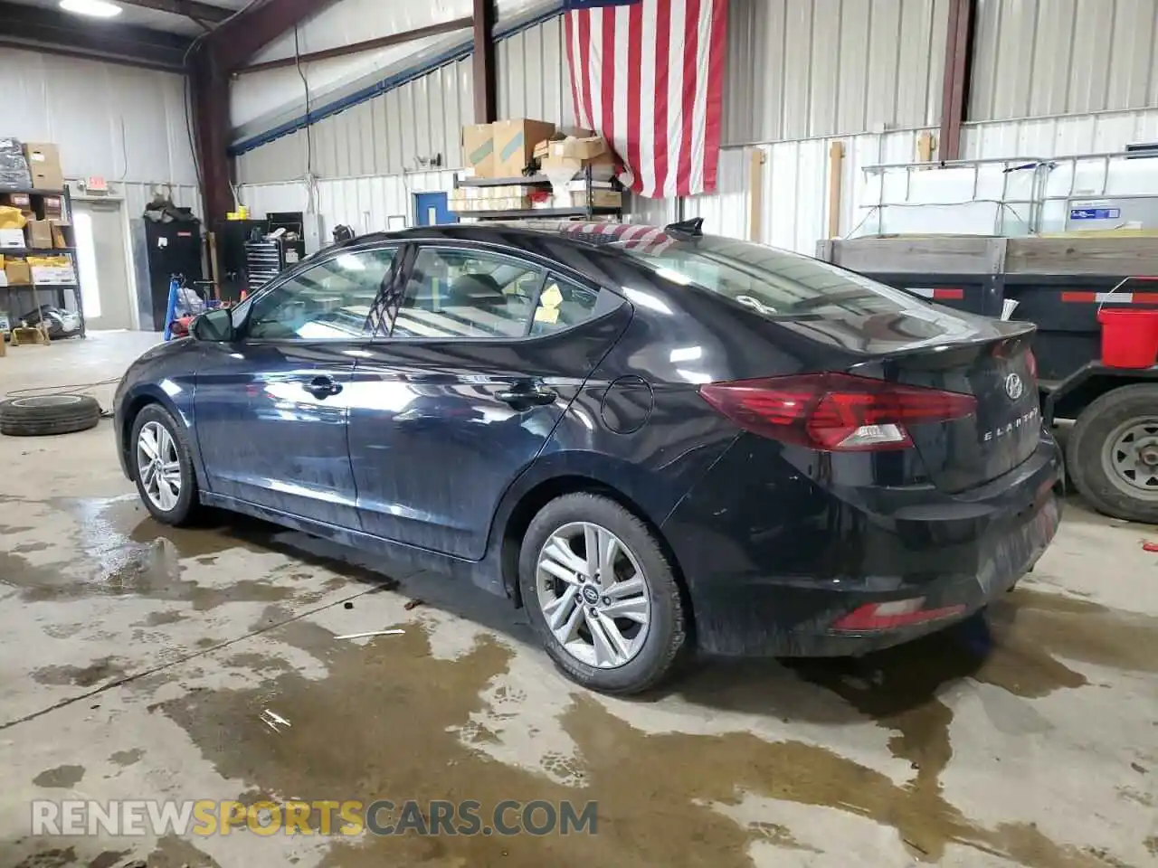 2 Photograph of a damaged car 5NPD84LF7LH632924 HYUNDAI ELANTRA 2020