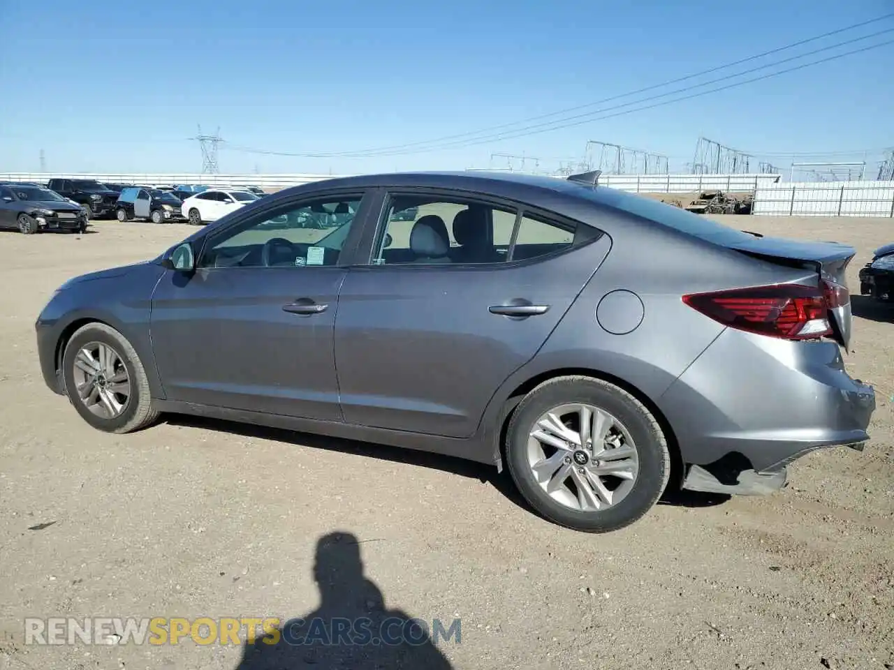 2 fotografías del automóvil dañado 5NPD84LF8LH507706 HYUNDAI ELANTRA 2020