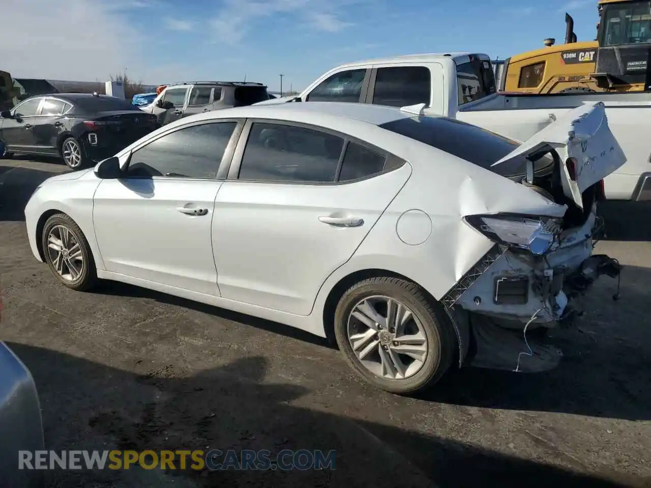 2 Photograph of a damaged car 5NPD84LF8LH516244 HYUNDAI ELANTRA 2020