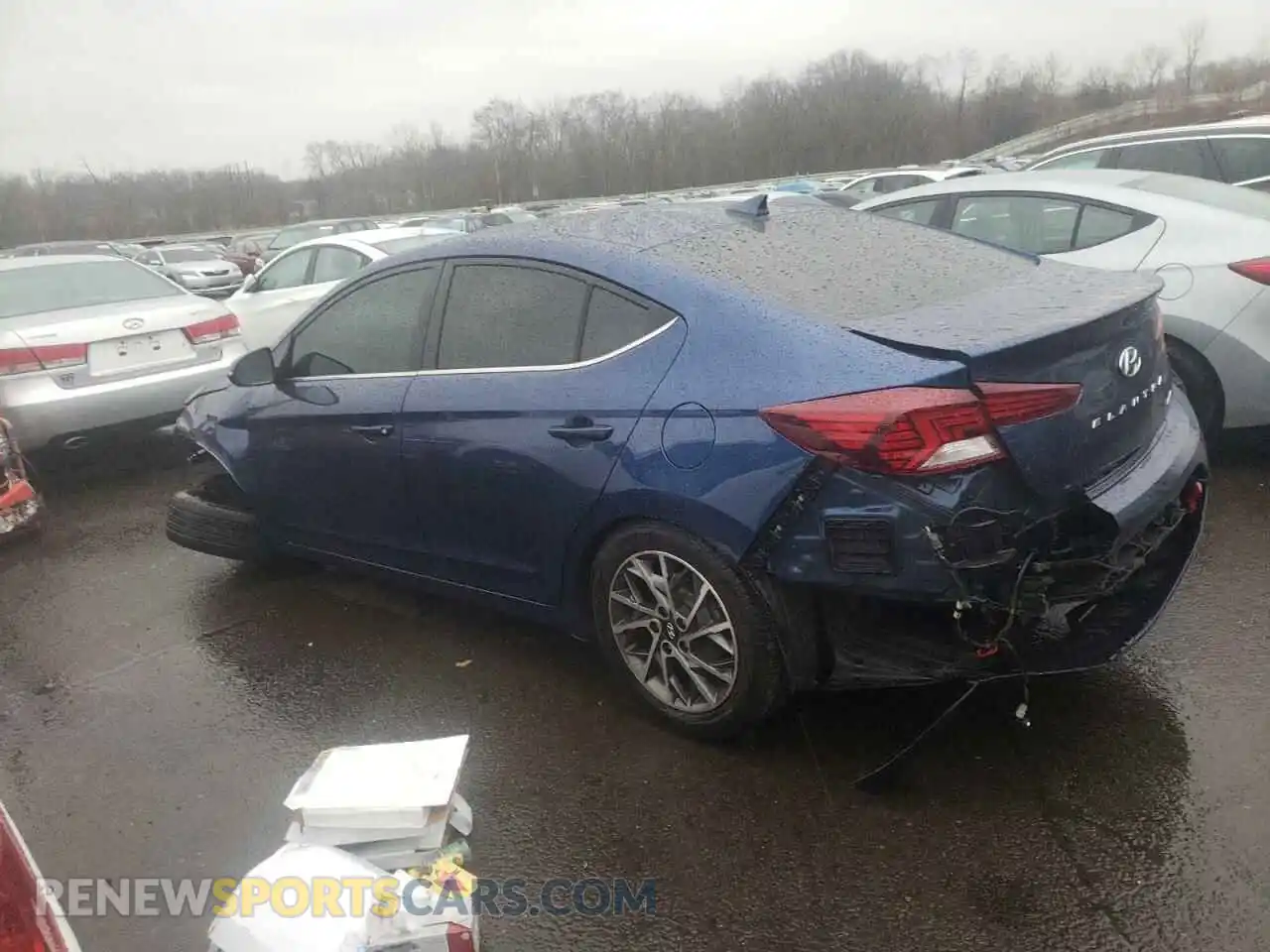 2 Photograph of a damaged car 5NPD84LF8LH530841 HYUNDAI ELANTRA 2020