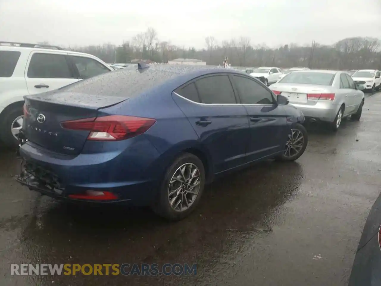 3 Photograph of a damaged car 5NPD84LF8LH530841 HYUNDAI ELANTRA 2020