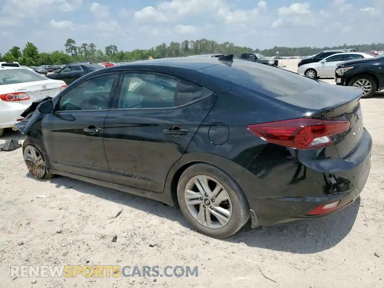 2 fotografías del automóvil dañado 5NPD84LF8LH533531 HYUNDAI ELANTRA 2020