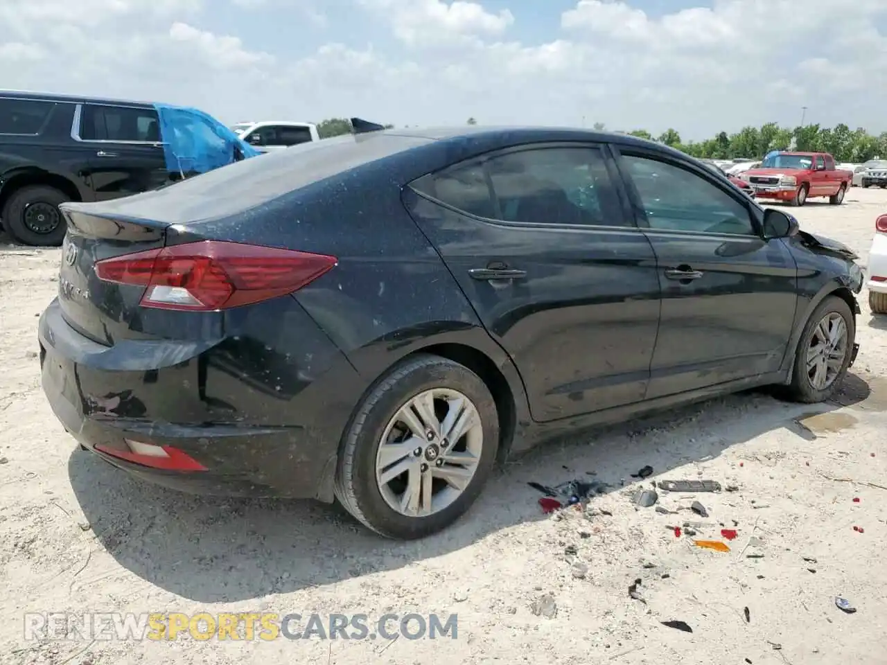3 fotografías del automóvil dañado 5NPD84LF8LH533531 HYUNDAI ELANTRA 2020