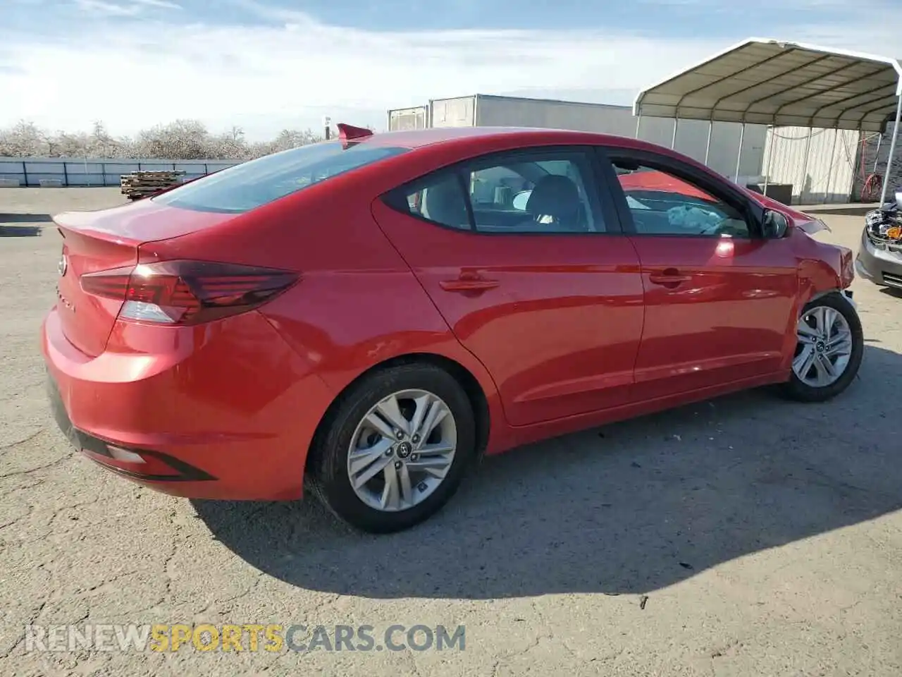 3 Photograph of a damaged car 5NPD84LF8LH548546 HYUNDAI ELANTRA 2020