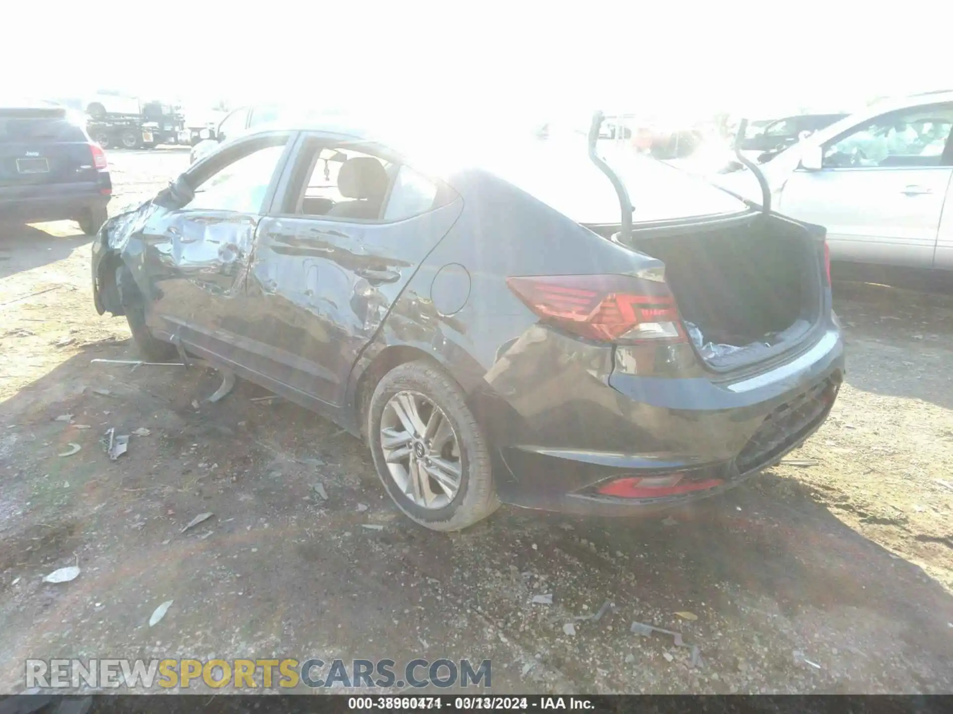 3 Photograph of a damaged car 5NPD84LF8LH550751 HYUNDAI ELANTRA 2020