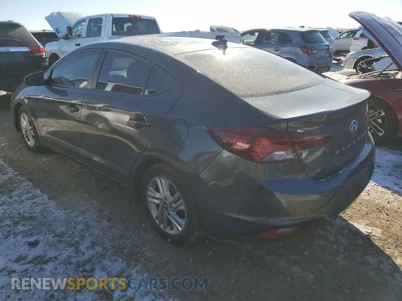 2 Photograph of a damaged car 5NPD84LF8LH554184 HYUNDAI ELANTRA 2020