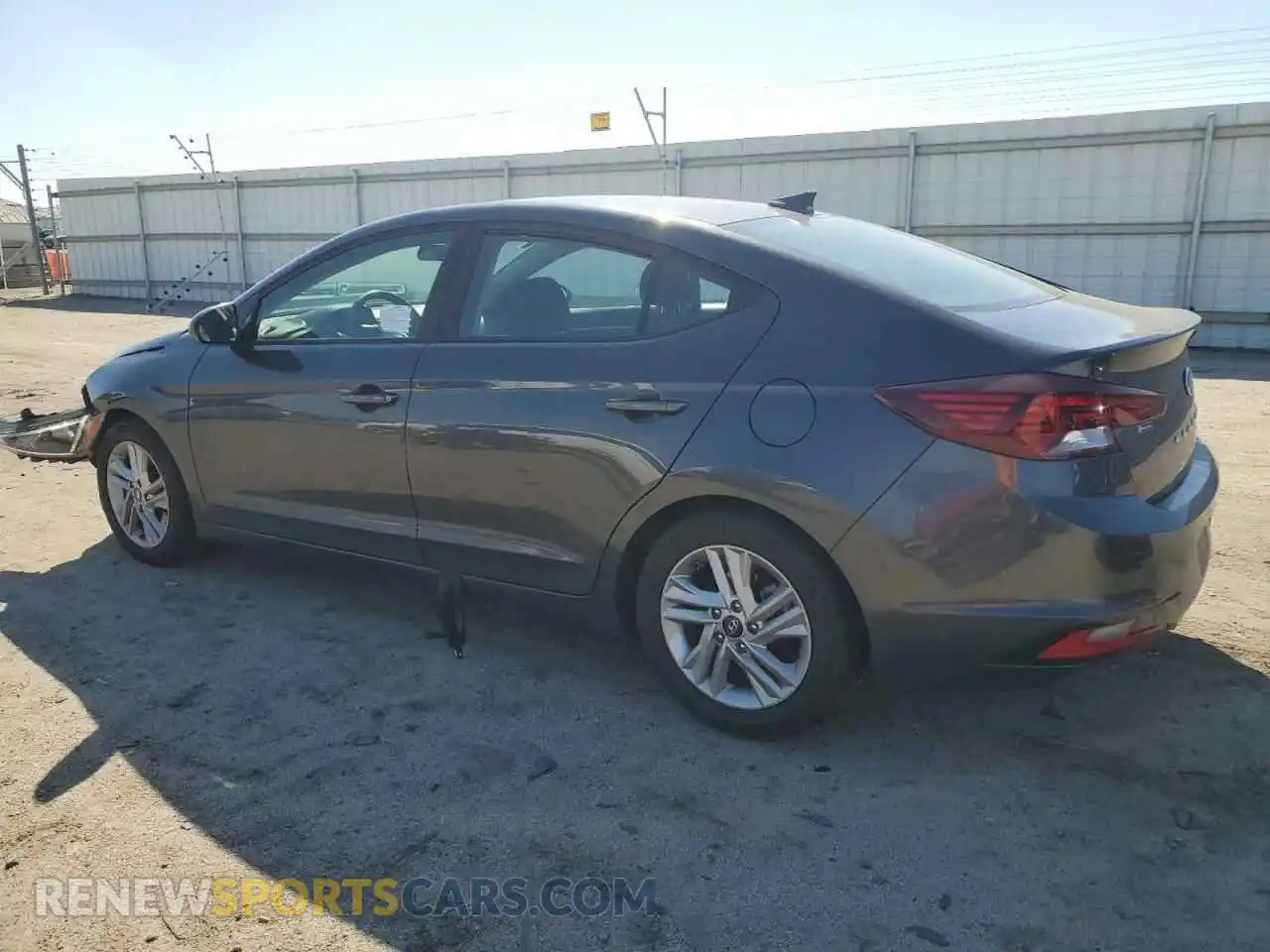 2 Photograph of a damaged car 5NPD84LF8LH557568 HYUNDAI ELANTRA 2020