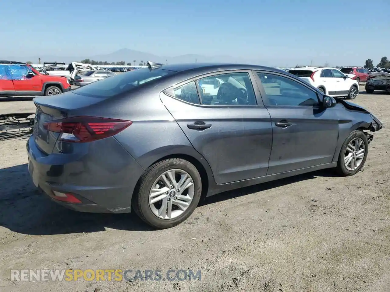 3 Photograph of a damaged car 5NPD84LF8LH557568 HYUNDAI ELANTRA 2020