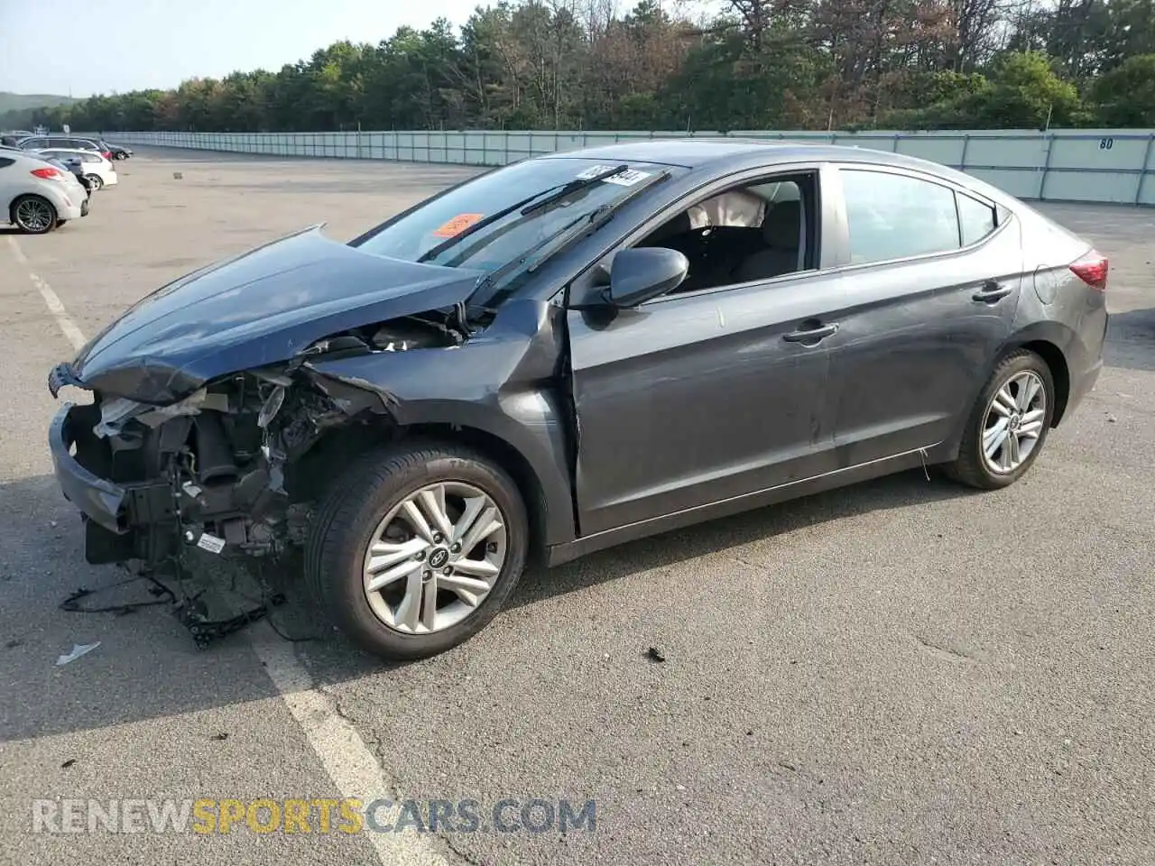 1 Photograph of a damaged car 5NPD84LF8LH572099 HYUNDAI ELANTRA 2020