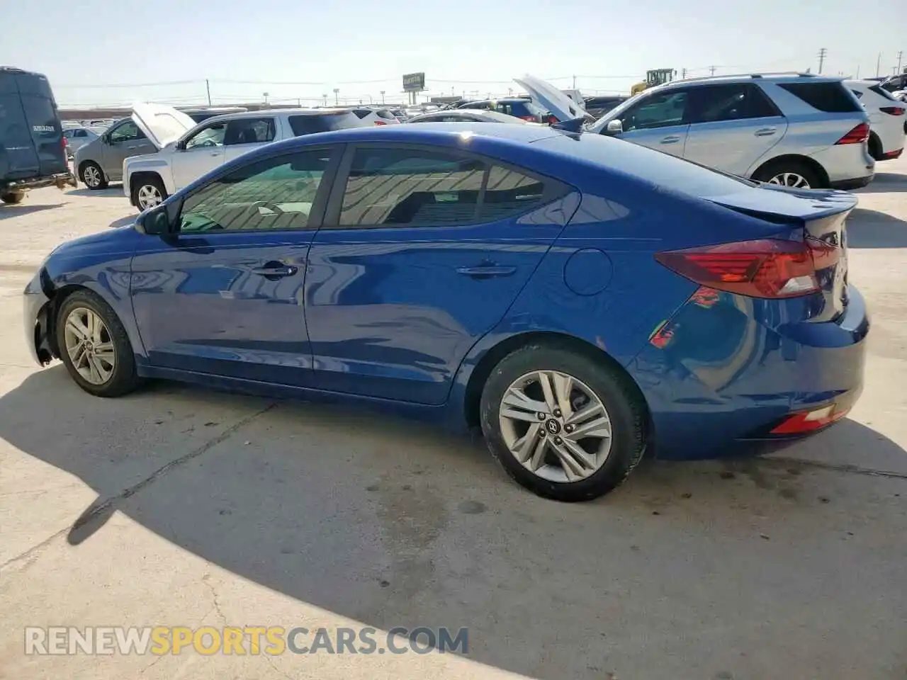 2 Photograph of a damaged car 5NPD84LF8LH588478 HYUNDAI ELANTRA 2020