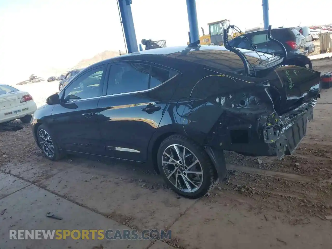 2 Photograph of a damaged car 5NPD84LF8LH601259 HYUNDAI ELANTRA 2020