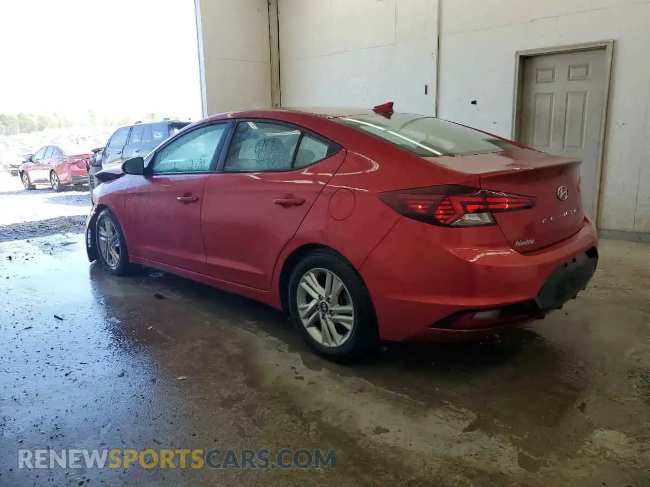 2 Photograph of a damaged car 5NPD84LF8LH601889 HYUNDAI ELANTRA 2020