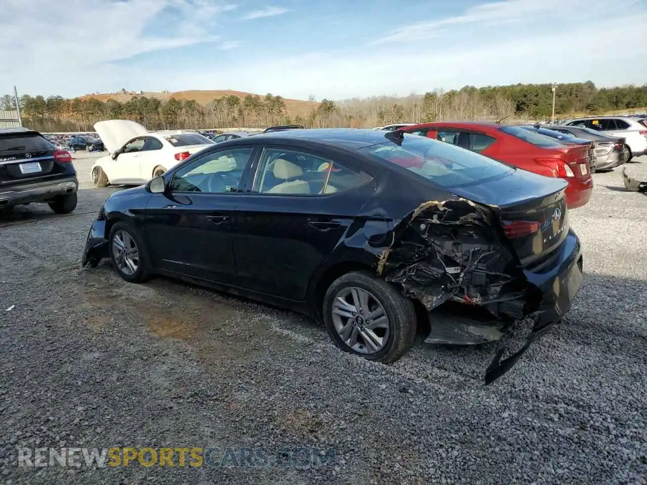 2 Photograph of a damaged car 5NPD84LF8LH623584 HYUNDAI ELANTRA 2020
