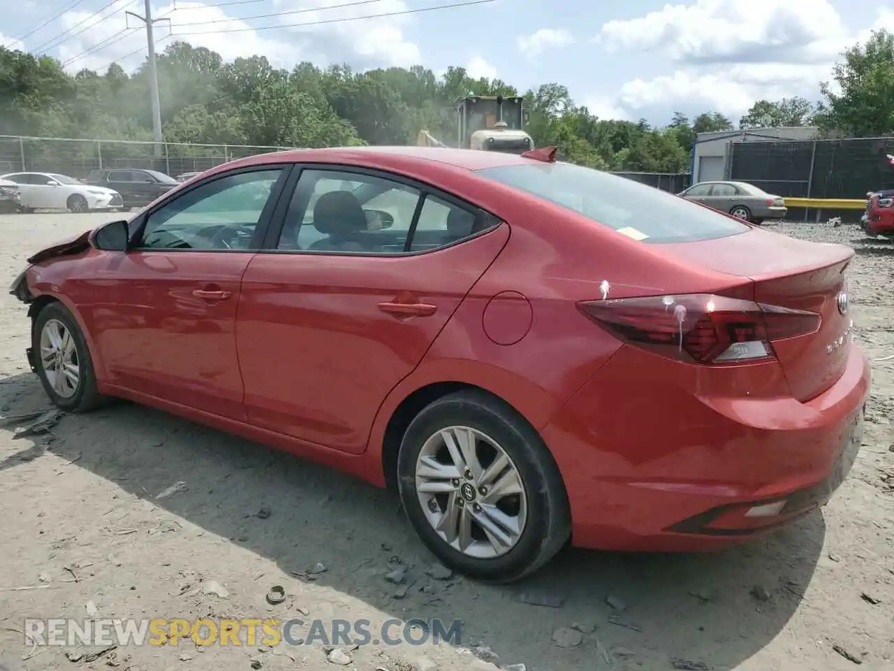 2 fotografías del automóvil dañado 5NPD84LF9LH502966 HYUNDAI ELANTRA 2020