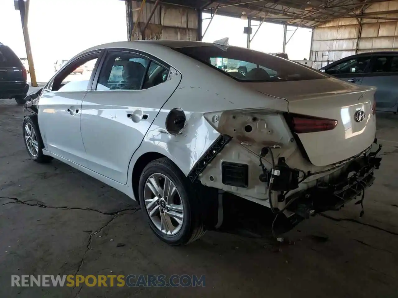 2 fotografías del automóvil dañado 5NPD84LF9LH507875 HYUNDAI ELANTRA 2020