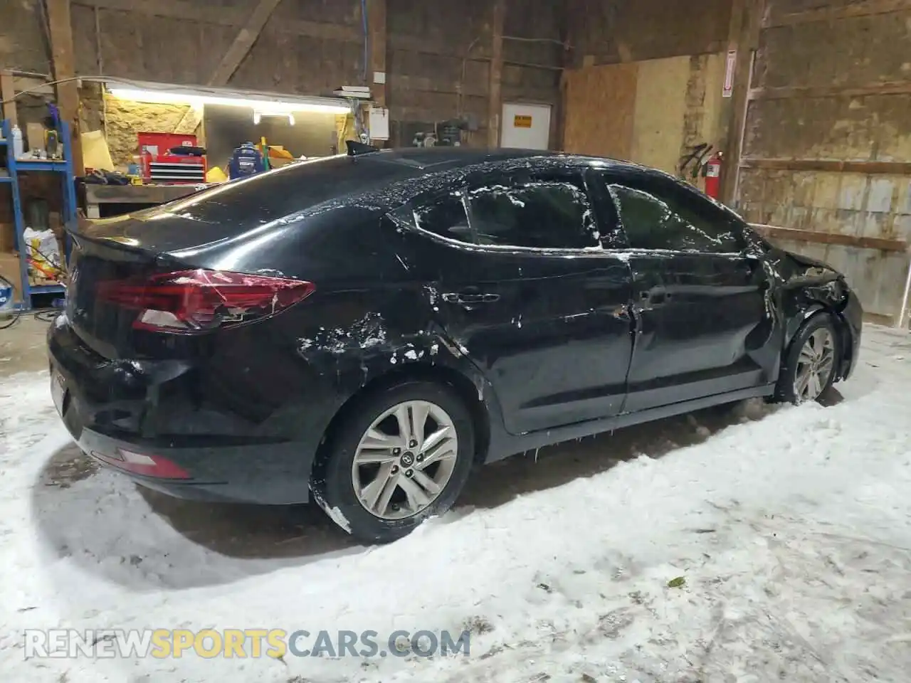 3 Photograph of a damaged car 5NPD84LF9LH508752 HYUNDAI ELANTRA 2020