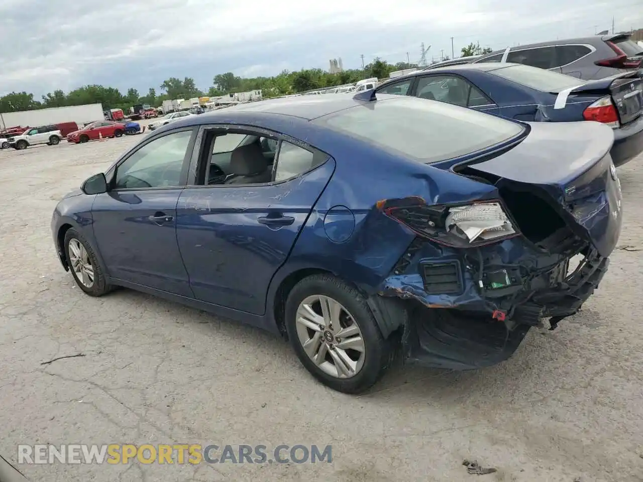 2 Photograph of a damaged car 5NPD84LF9LH510873 HYUNDAI ELANTRA 2020