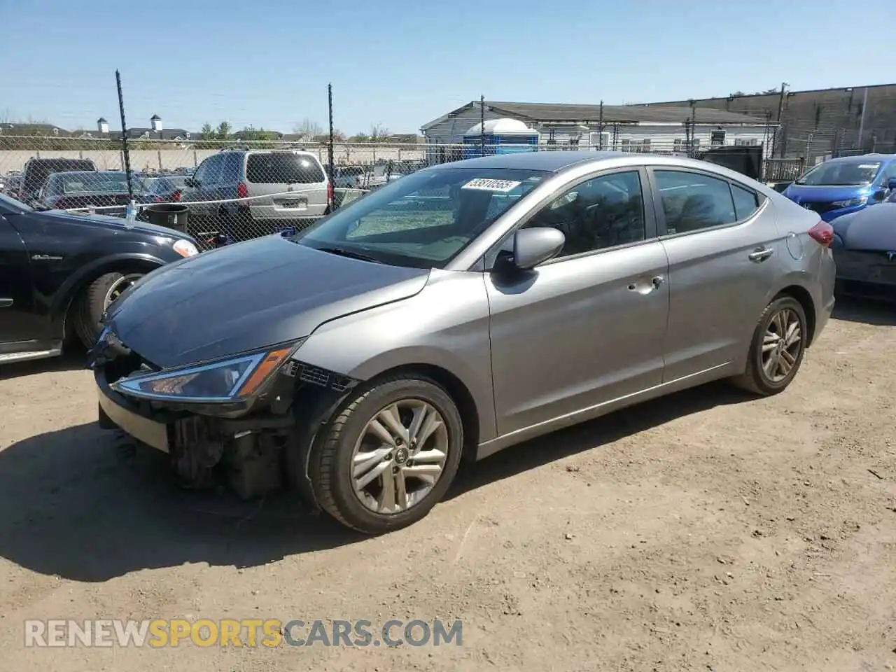 1 Photograph of a damaged car 5NPD84LF9LH512932 HYUNDAI ELANTRA 2020