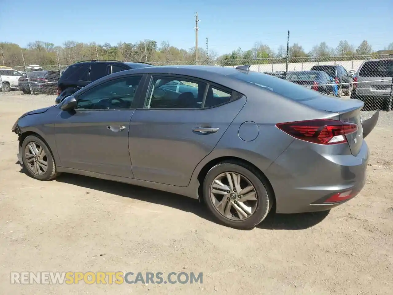 2 Photograph of a damaged car 5NPD84LF9LH512932 HYUNDAI ELANTRA 2020