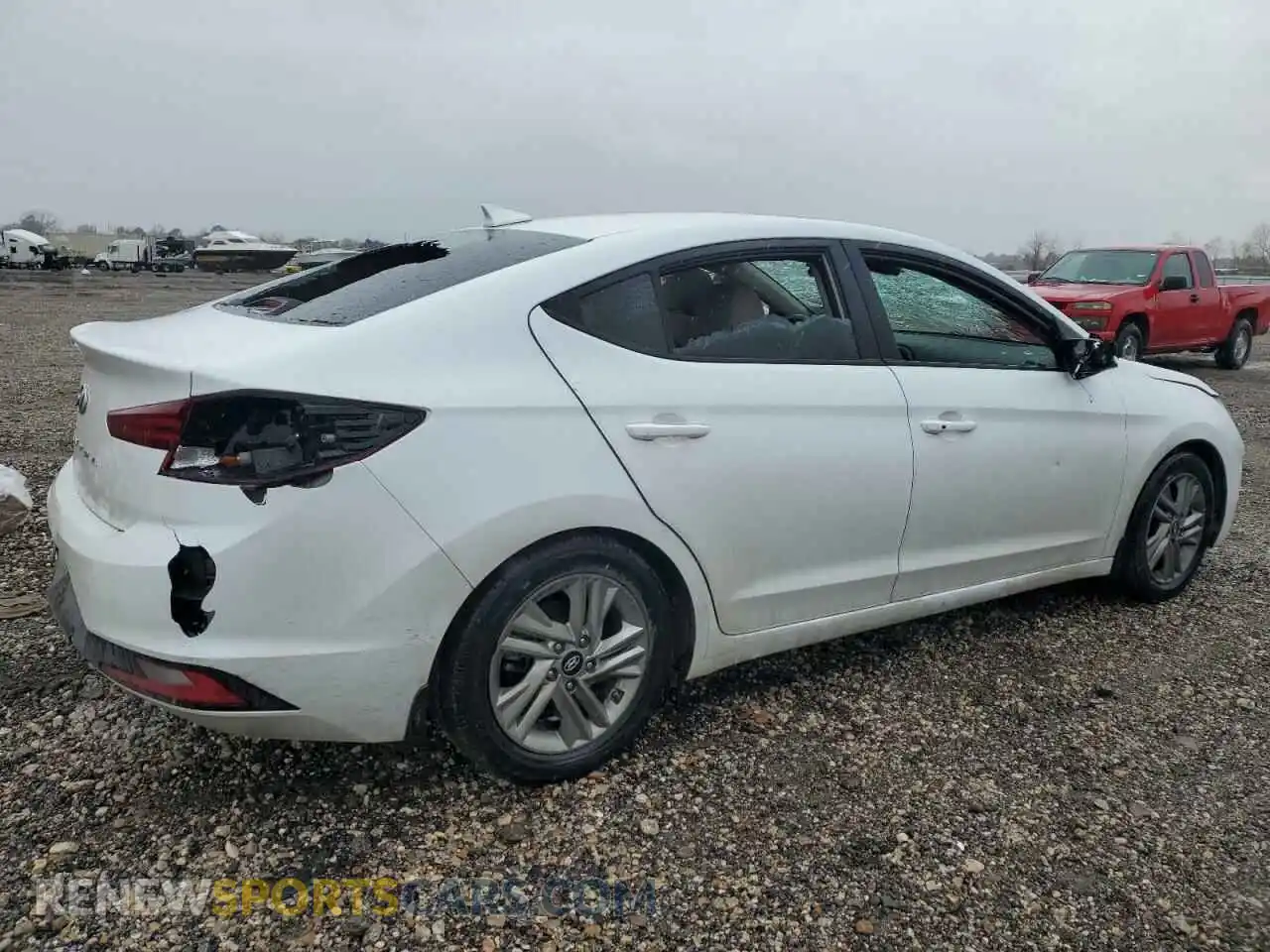 3 Photograph of a damaged car 5NPD84LF9LH537815 HYUNDAI ELANTRA 2020