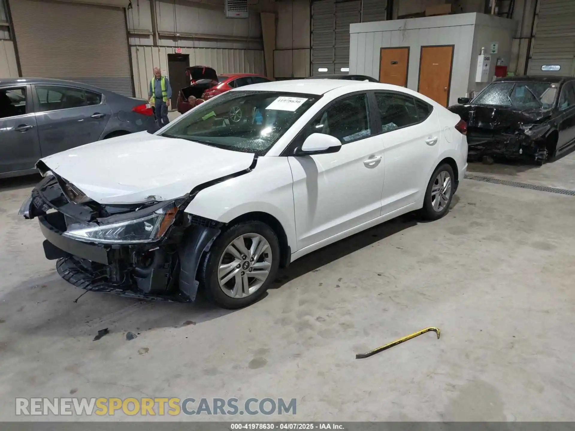 2 fotografías del automóvil dañado 5NPD84LF9LH538575 HYUNDAI ELANTRA 2020