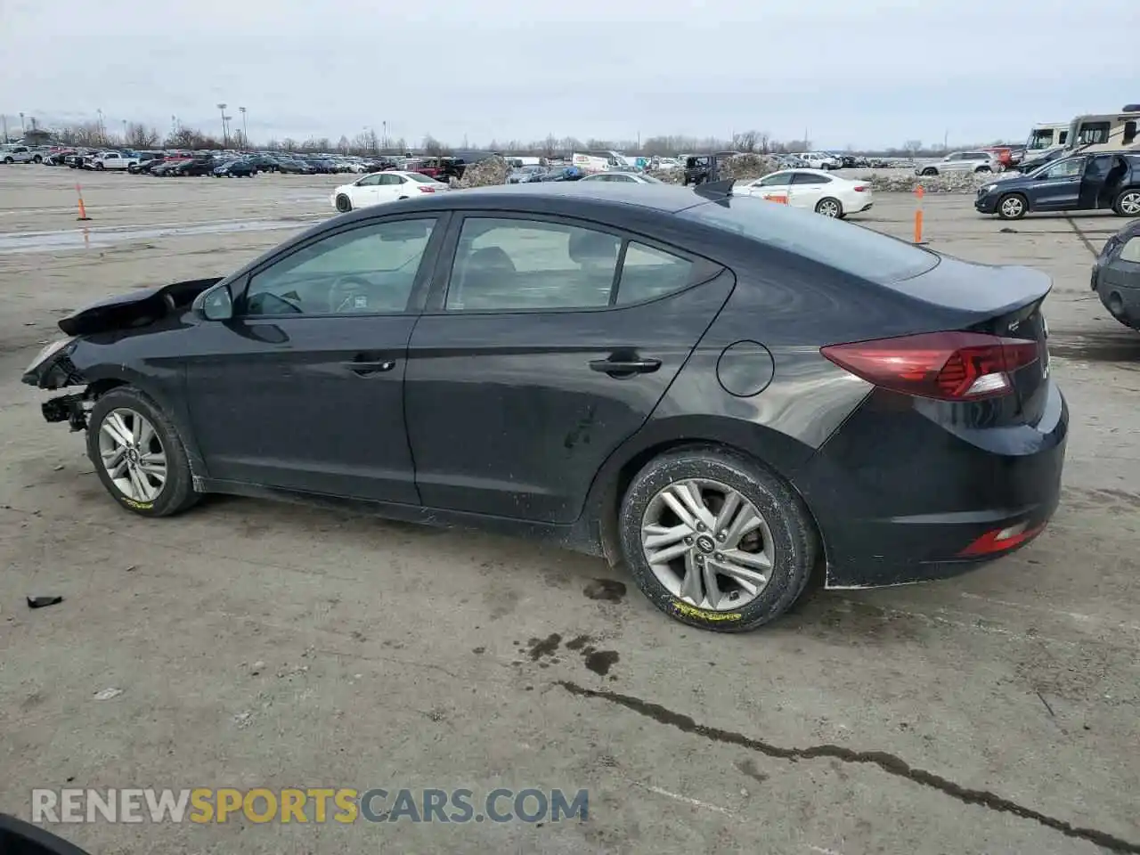 2 Photograph of a damaged car 5NPD84LF9LH540004 HYUNDAI ELANTRA 2020