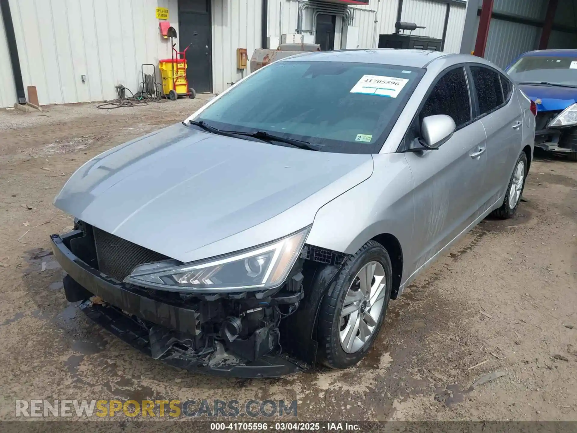 2 Photograph of a damaged car 5NPD84LF9LH551715 HYUNDAI ELANTRA 2020