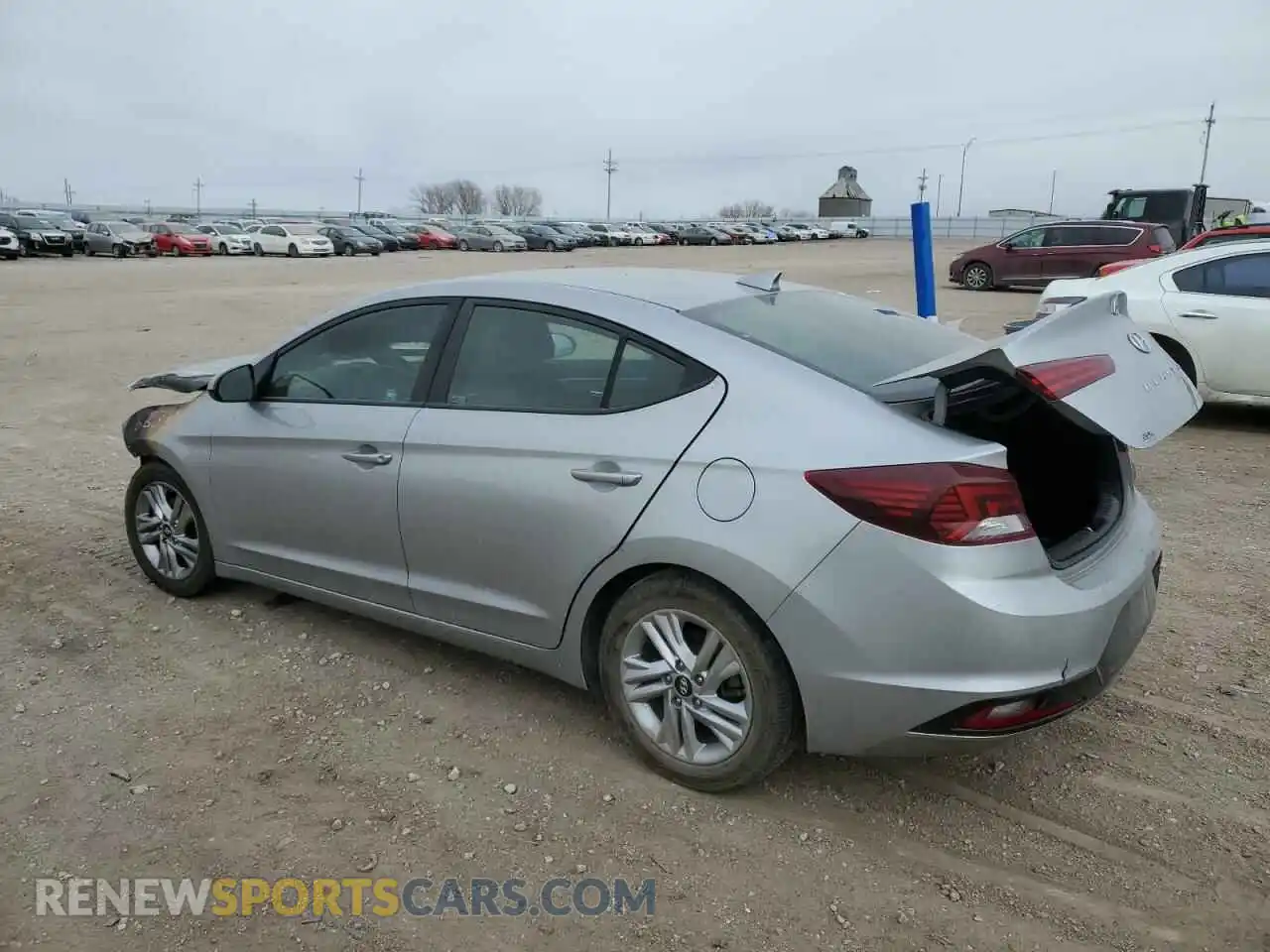 2 Photograph of a damaged car 5NPD84LF9LH566229 HYUNDAI ELANTRA 2020