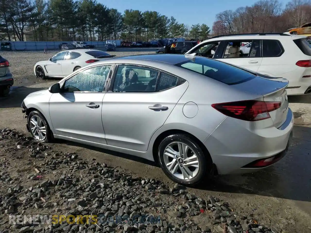 2 Photograph of a damaged car 5NPD84LF9LH576579 HYUNDAI ELANTRA 2020