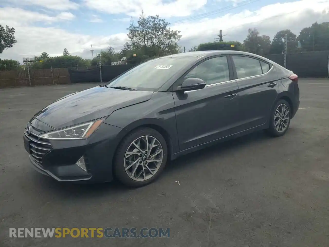 1 Photograph of a damaged car 5NPD84LF9LH577294 HYUNDAI ELANTRA 2020