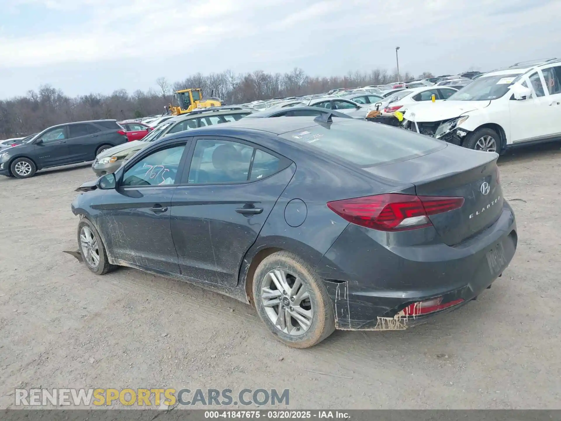 3 Photograph of a damaged car 5NPD84LF9LH583368 HYUNDAI ELANTRA 2020